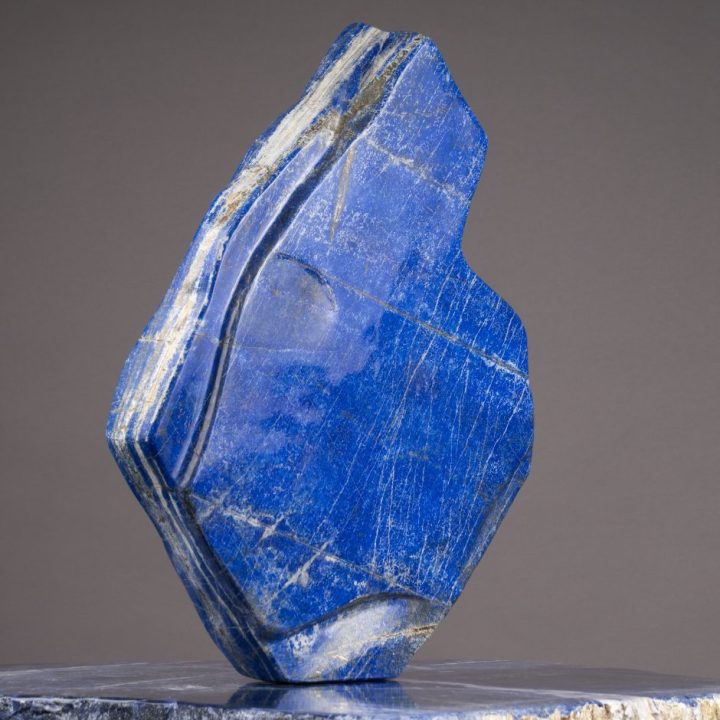 Hand-Polished Freeform Lapis Lazuli – Natural Stone Sculpture