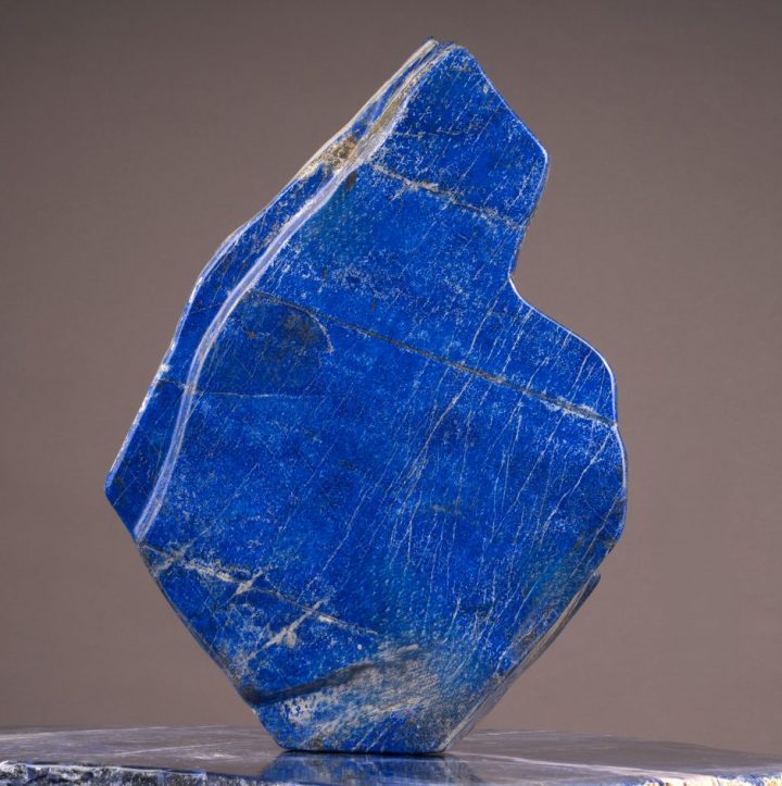 Hand-Polished Freeform Lapis Lazuli – Natural Stone Sculpture