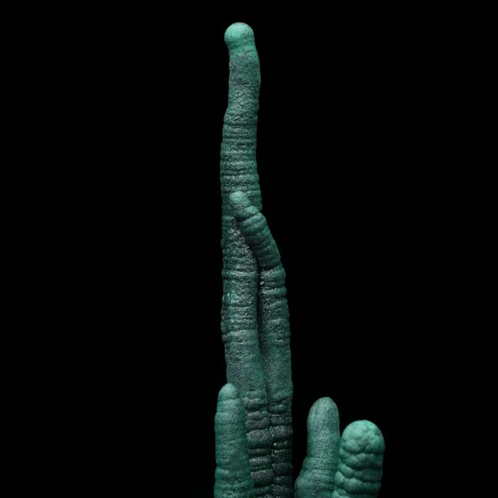 Genuine Malachite Stalactites from the DRC – Vibrant Green Mineral Specimen
