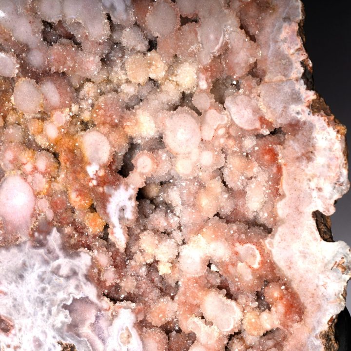 Large Pink Amethyst Slice on Custom Stand from Brazil – Natural Sculpture
