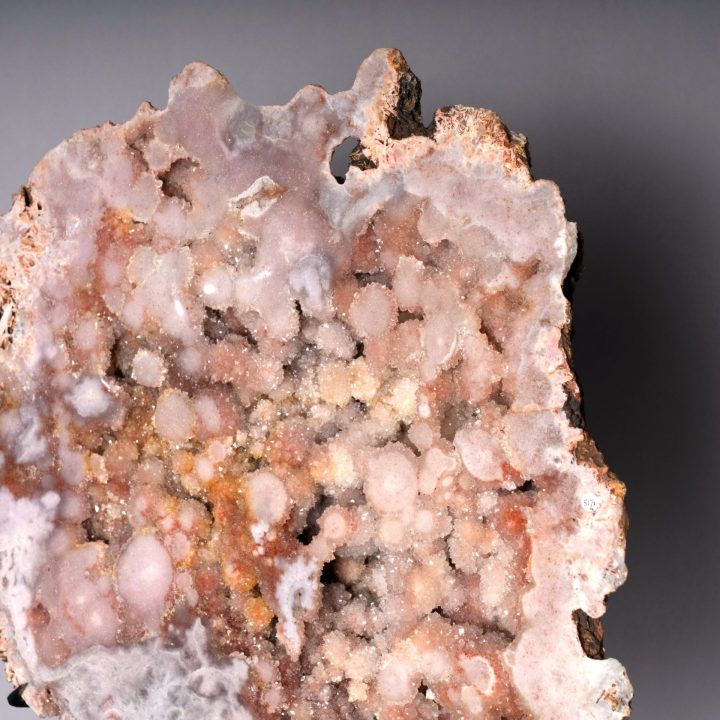 Large Pink Amethyst Slice on Custom Stand from Brazil – Natural Sculpture