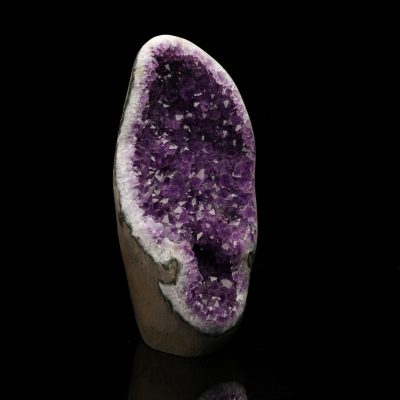 Large Genuine Amethyst Geode – Natural Crystal Décor