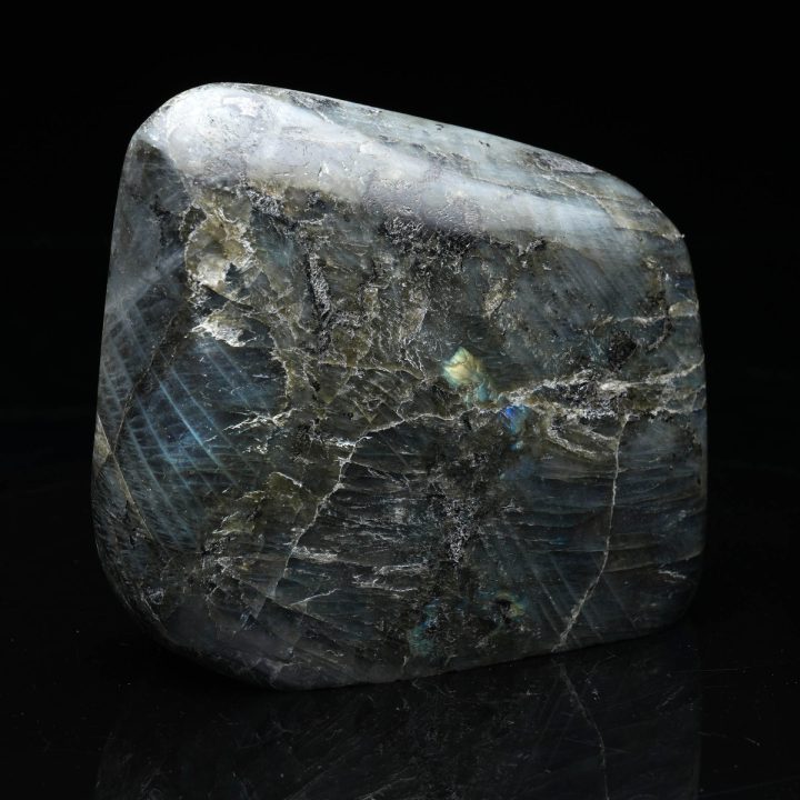 Hand‑Polished Vibrant Freeform Labradorite - Natural Stone