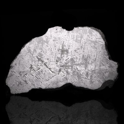 Museum-Grade Genuine 55 lb Aletai Meteorite Slice — Etched Iron with Widmanstätten Pattern