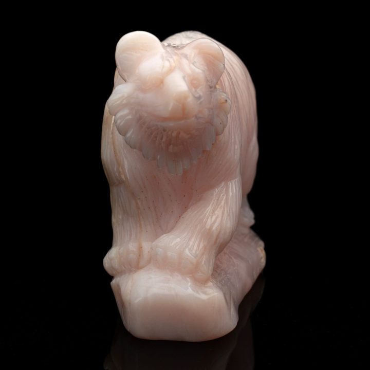 Genuine Opal Bear - Hand Carved from Peru
