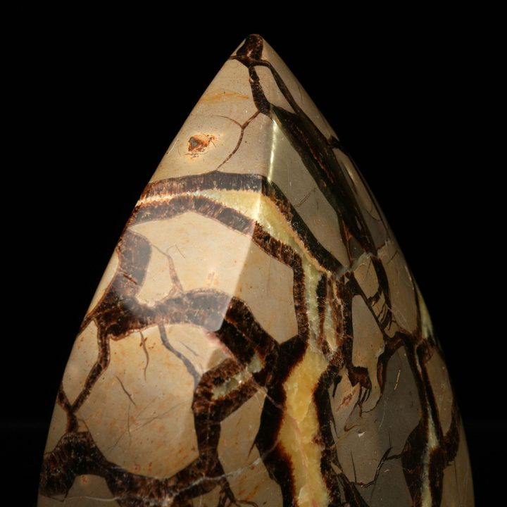 Polished Septarian Freeform Sculpture – Natural Décor Accent