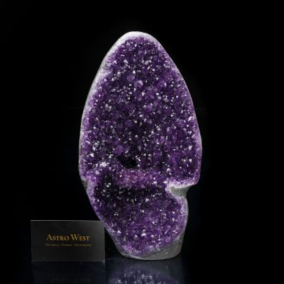 Large Genuine Amethyst Geode - Natural Crystal Decor
