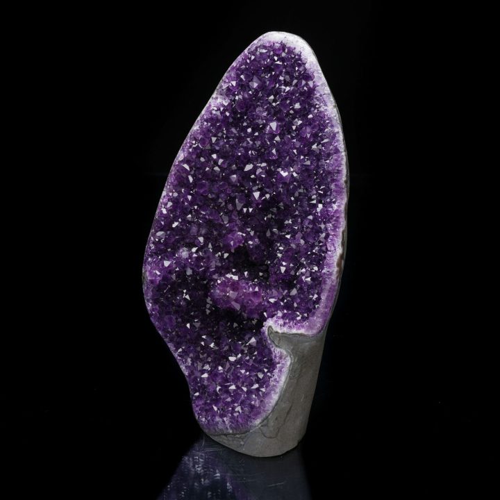Large Genuine Amethyst Geode - Natural Crystal Decor