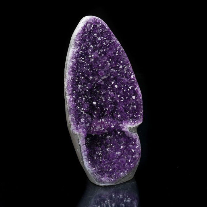 Large Genuine Amethyst Geode - Natural Crystal Decor