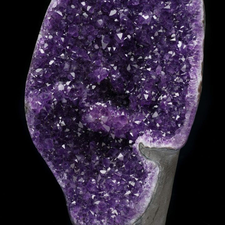 Large Genuine Amethyst Geode - Natural Crystal Decor