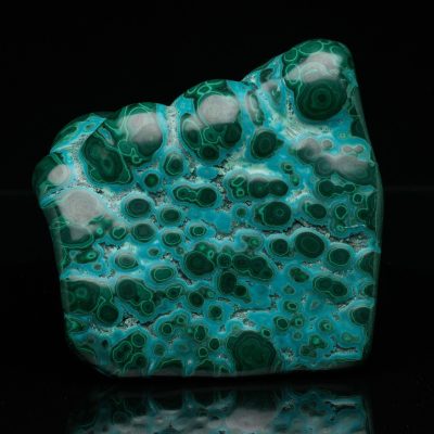 Polished Malachite with Chrysocolla – Democratic Republic of the Congo