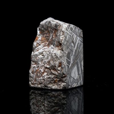 Authentic Iron Meteorite Cube — Widmanstätten Pattern
