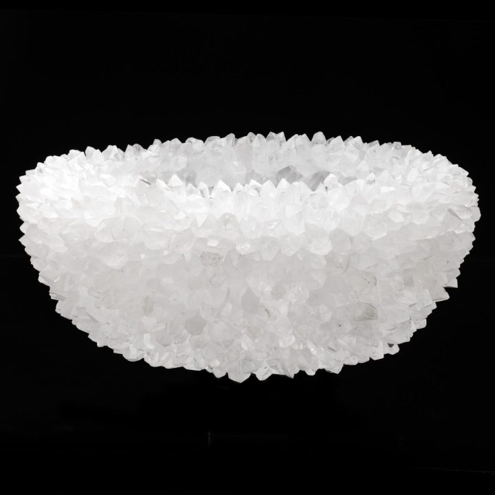 Quartz Crystal Bowl from Brazil — Natural Luxury Decor