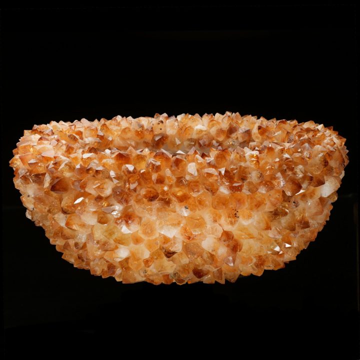 Large Citrine Crystal Decorative Bowl – One of a Kind Statement Piece
