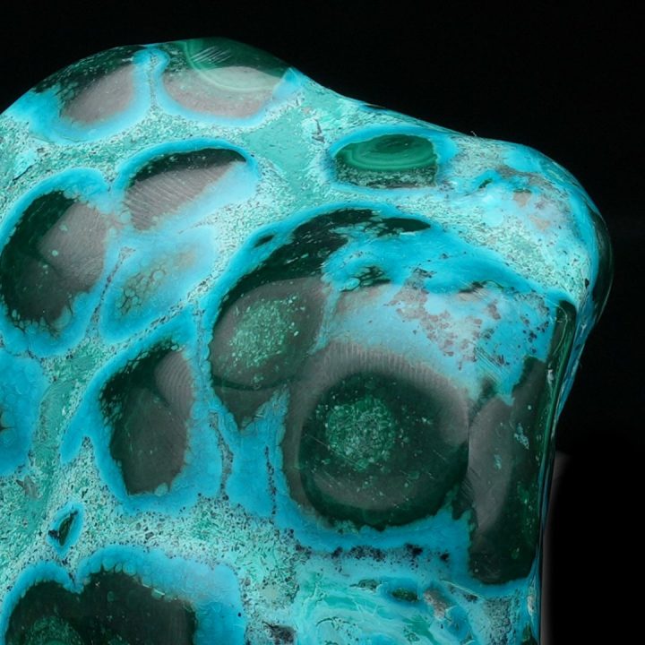 Polished Malachite with Chrysocolla from the DRC - 1.08 lb