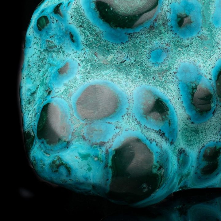 Polished Malachite with Chrysocolla from the DRC - 1.08 lb