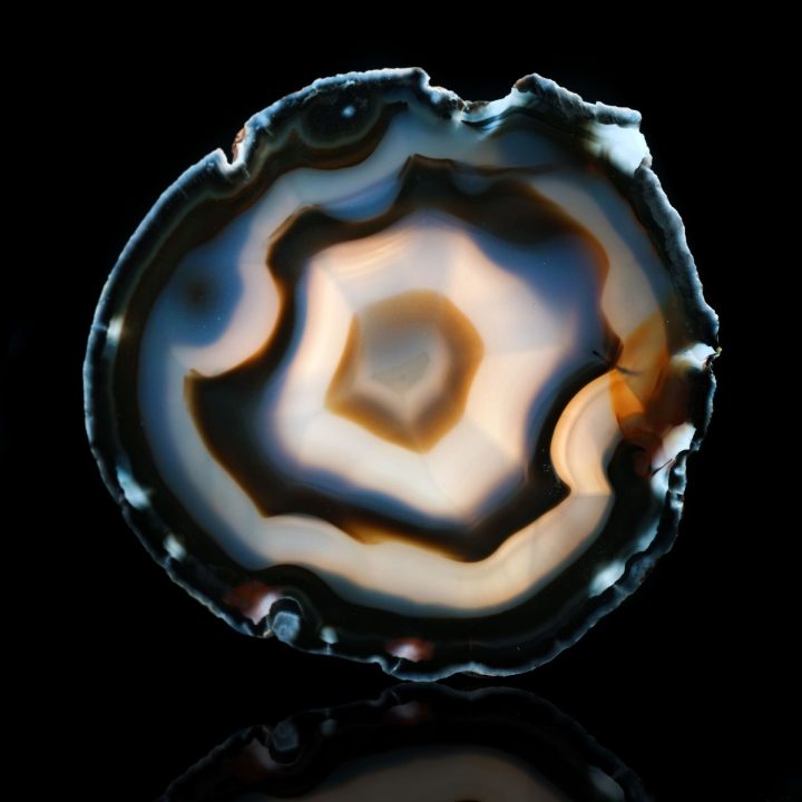 Genuine Brazilian Agate Slice – Natural Polished Geode
