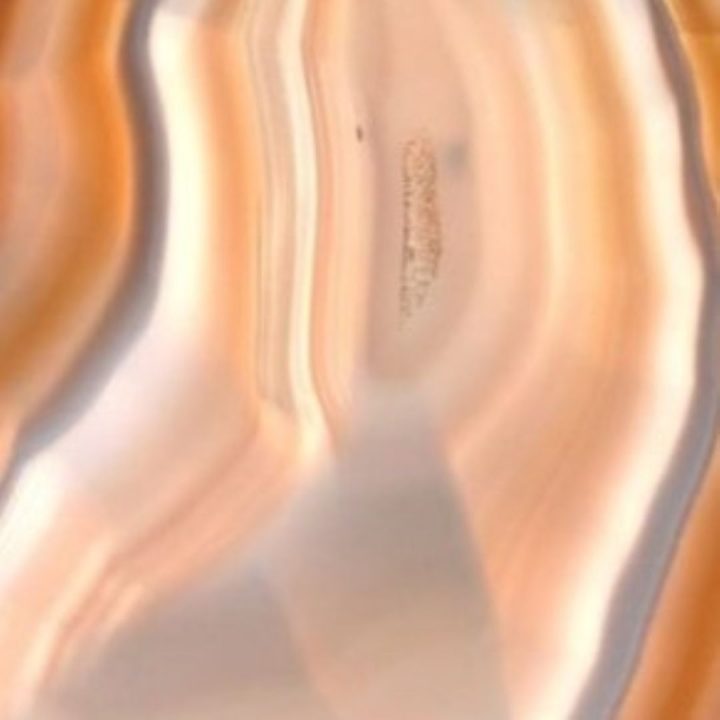 Beautiful Hand Polished Natural Agate Slice from Brazil