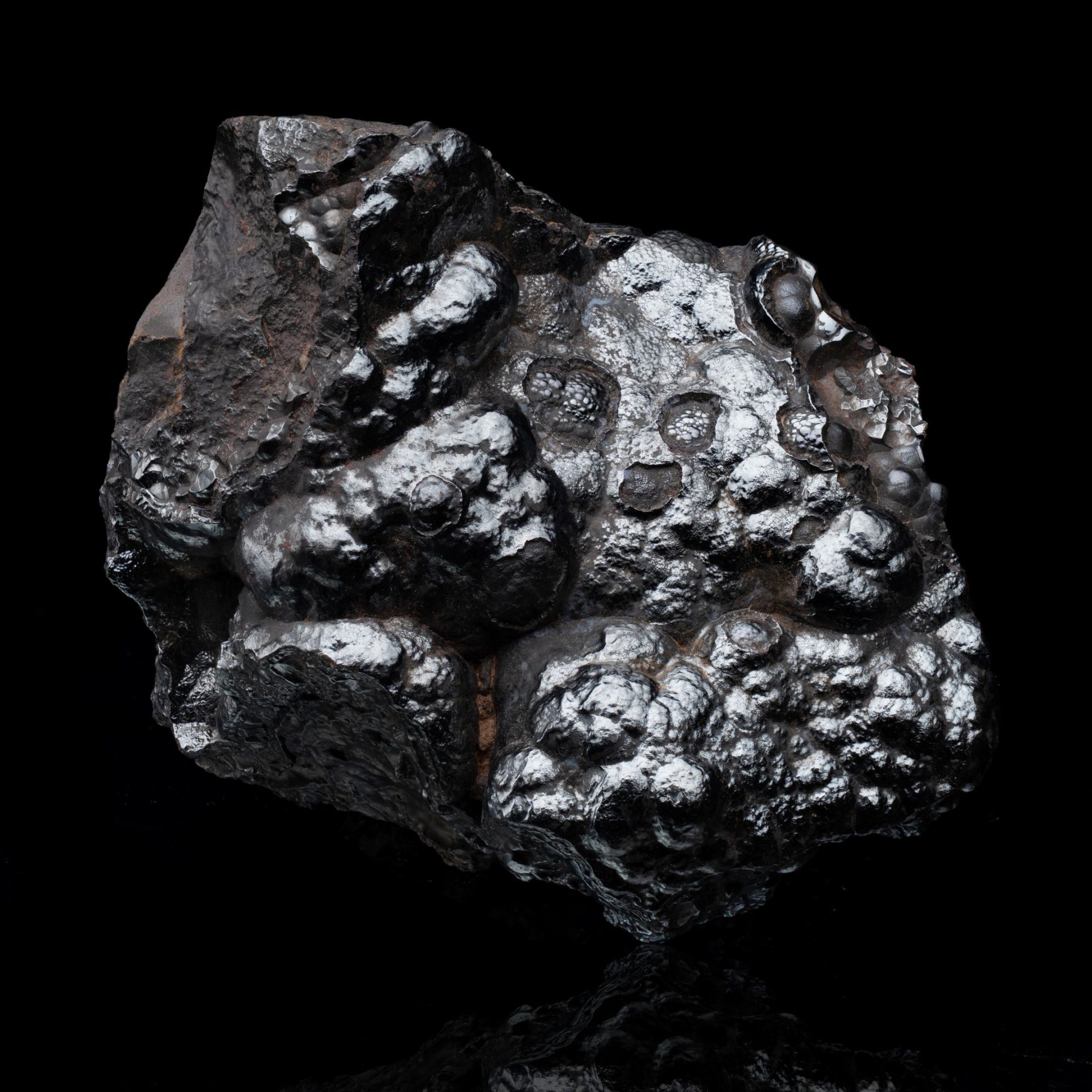 Genuine Botryoidal Hematite from Morocco – 1.4 lb Iron Oxide Mineral Specimen