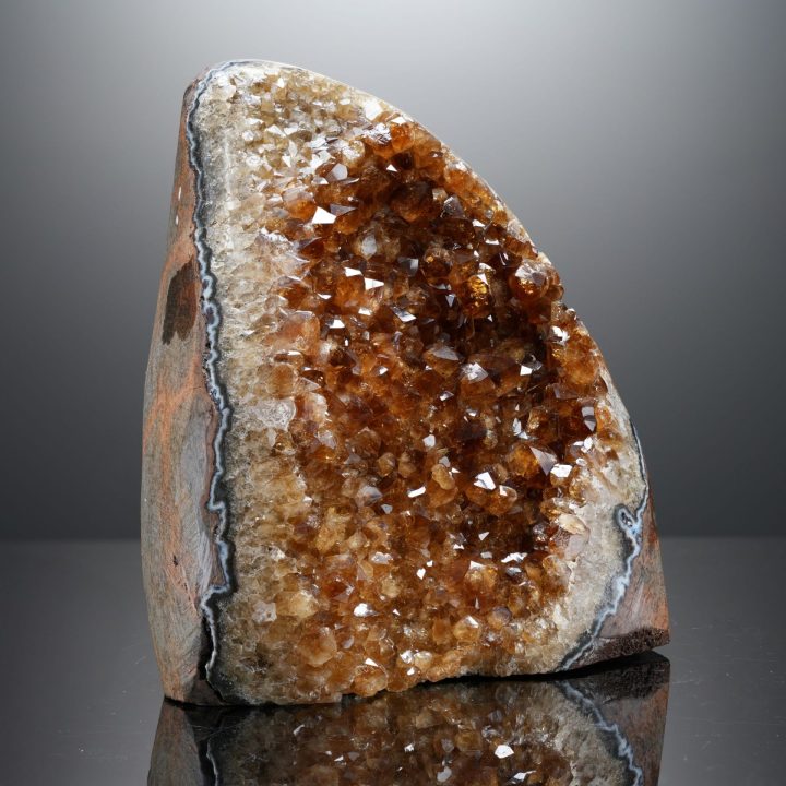 Genuine Citrine Geode – Natural Luxury Décor