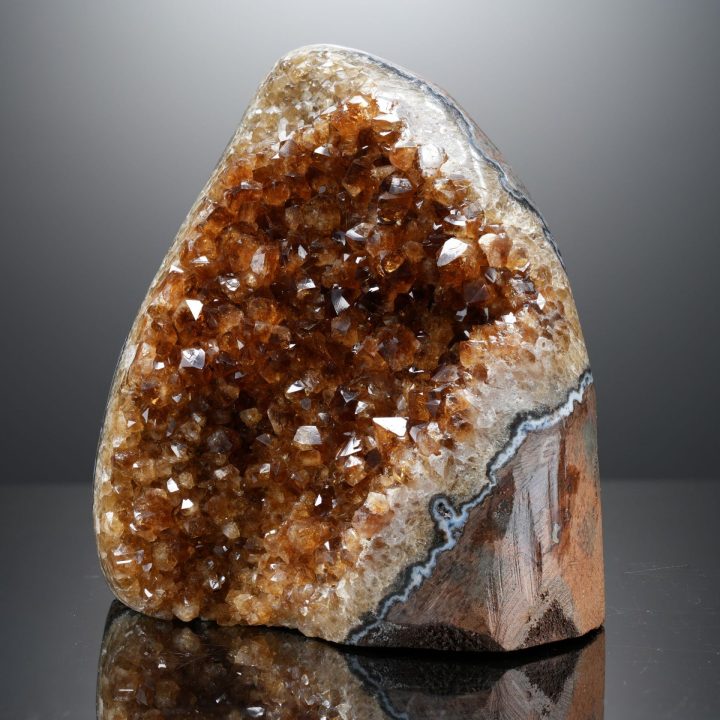Genuine Citrine Geode – Natural Luxury Décor