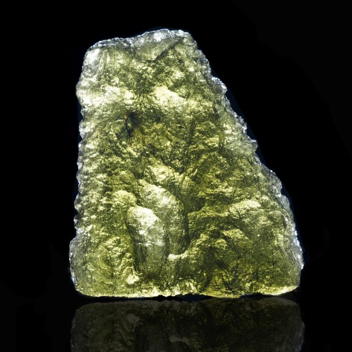 Authentic Moldavite Meteorite – 3g Natural Tektite from the Czech Republic