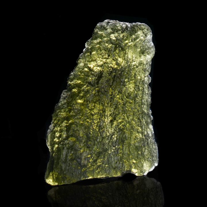 Authentic Moldavite Meteorite – 3g Natural Tektite from the Czech Republic