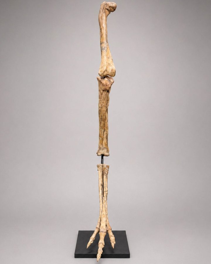 Authentic Rare Complete Raptor Leg – Judith River Formation