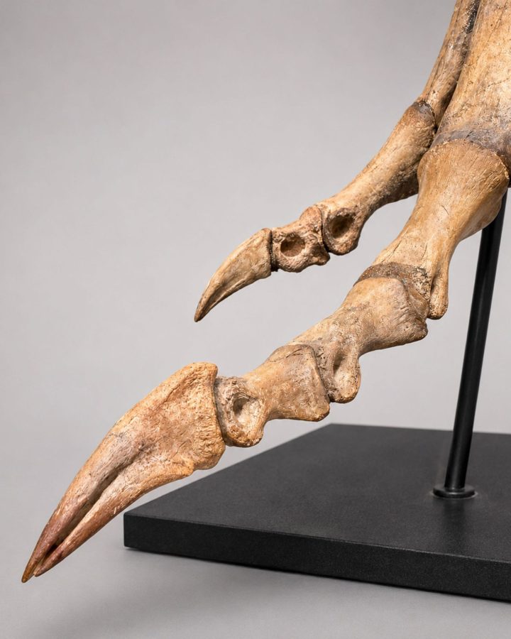 Authentic Rare Complete Raptor Leg – Judith River Formation