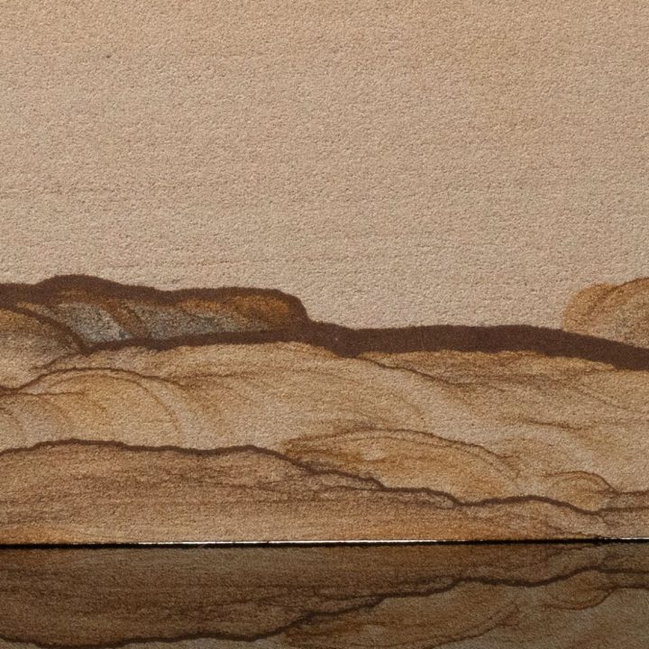 Hand Cut Sandstone Slice from Utah – Natural Home Décor