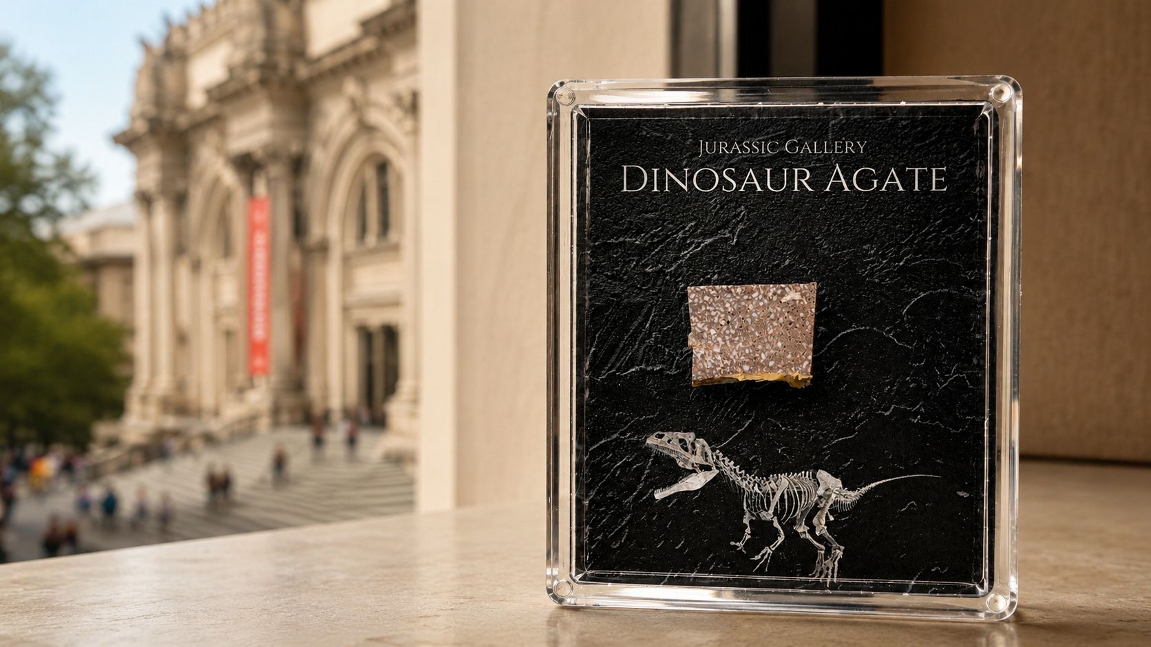 Dinosaur Agate Fossil Box