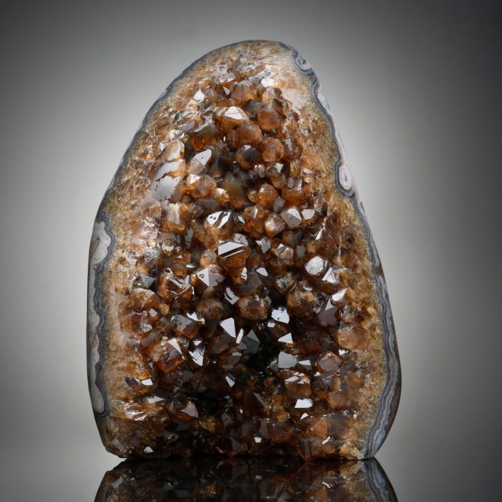 Genuine Citrine Geode of Abundance – Natural Home Décor