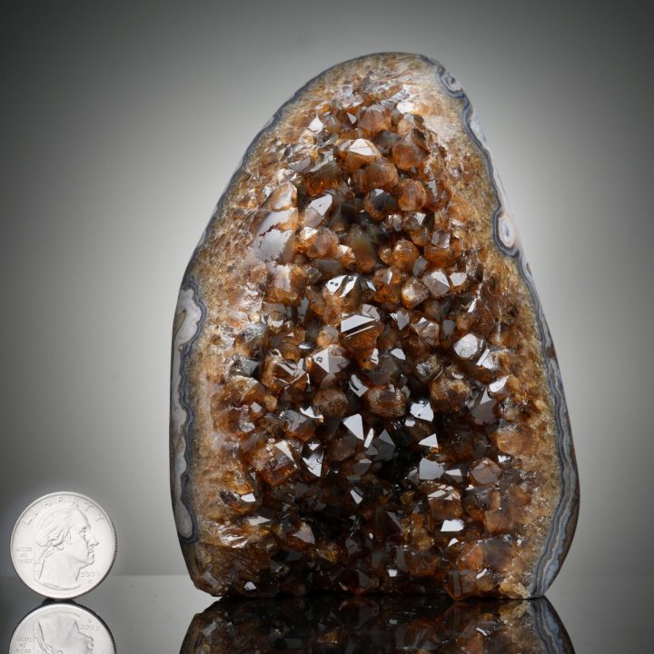 Genuine Citrine Geode of Abundance – Natural Home Décor