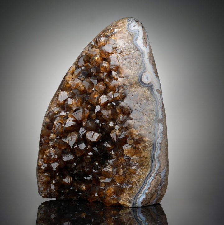 Genuine Citrine Geode of Abundance – Natural Home Décor