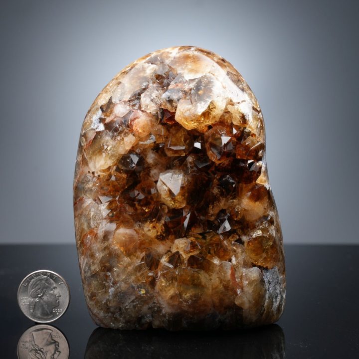Uruguayan Citrine Geode – Spiritual Home Décor