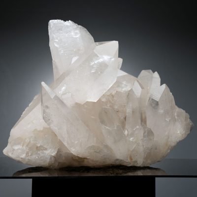Large Brazilian Clear Quartz Cluster | 23lb Luxury Natural Decor
