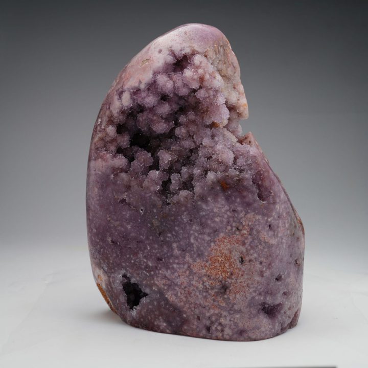 Polished Brazilian Pink Amethyst Sculpture | 19 lb Natural Decor