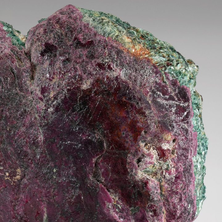 Natural Ruby Zoisite (Anyolite) from Tanzania - Rare Collector's Mineral